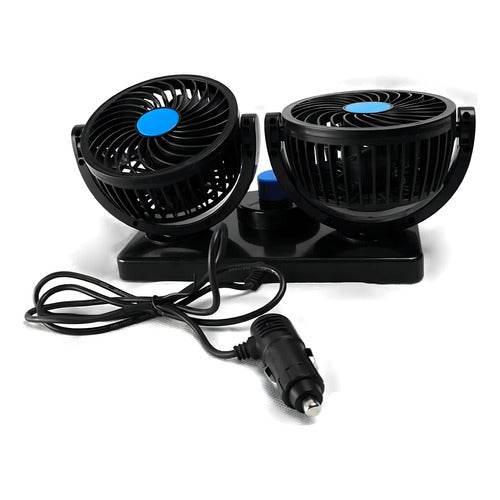 Mini Ventilador Portátil para Carro Potente